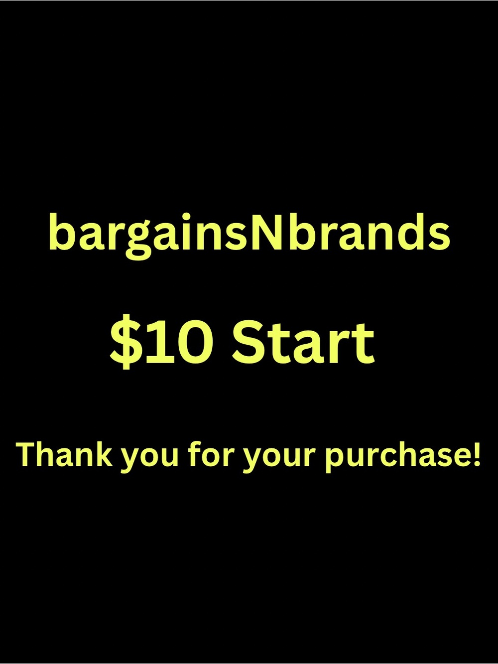 Unlisted Show Item. Thank you for your purchase!